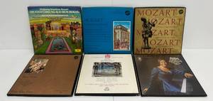 Group Of Misc. Classical Album Box Sets Including Mozart And More