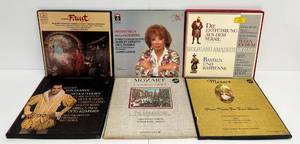 Group Of Misc. Classical Album Box Sets Including Faust And More