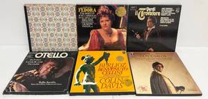 Group Of Misc. Classical Album Box Sets Including Otello And More