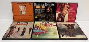 Group Of Misc. Classical Album Box Sets Including Beethoven And More