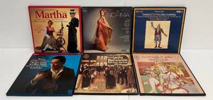 Group Of Misc. Classical Album Box Sets Including Bellini Norma And More