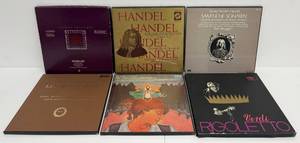 Group Of Misc. Classical Album Box Sets Including George Frideric And More