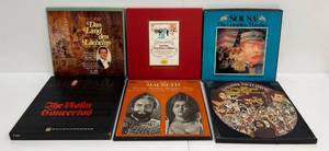 Group Of Misc. Classical Album Box Sets Including Franz Lehar And More