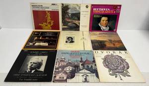 Group Of Misc. Classical Albums Including  Beethoven And More