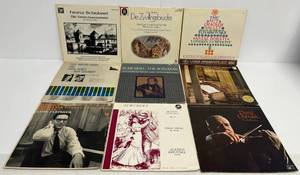Group Of Misc. Classical Albums Including  Franz Schubert And More