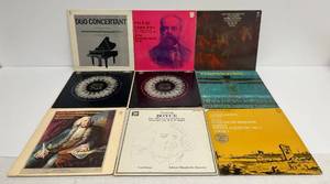 Group Of Misc. Classical Albums Including J.S. Bach And More