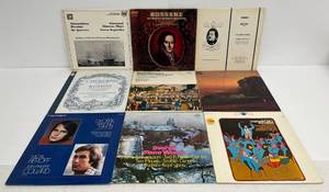 Group Of Misc. Classical Albums Including  Dvorak And More