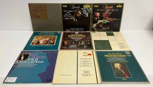 Group Of Misc. Classical Albums Including Bach And More