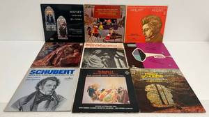 Group Of Misc. Classical Albums Including  Schubert And More
