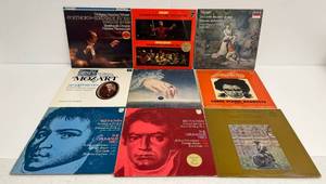 Group Of Misc. Classical Albums Including Beetoven  And More