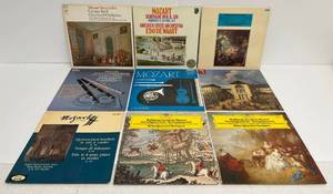 Group Of Misc. Classical Albums Including Mozart  And More