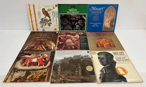 Group Of Misc. Classical Albums Including Mozart And More