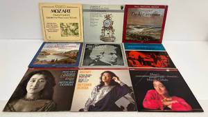 Group Of Misc. Classical Albums Including  Mozart And More