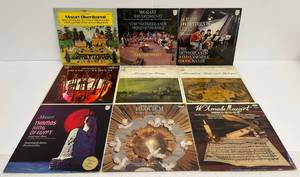 Group Of Misc. Classical Albums Including Mozart And More