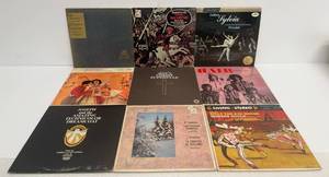 Group Of Misc. Albums Including  Delibes And More