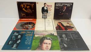 Group Of Misc. Albums Including Robert Burns And More