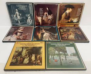 Group Of Album Box Sets Including (Haydn String Quartets Vol. 1-8)