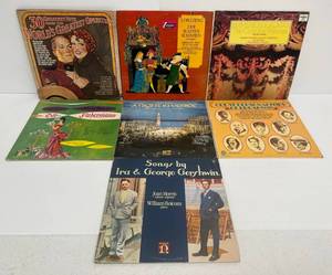Group Of Misc. Albums Including Johann Strauss And More