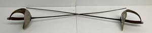 lot 6 image: Pair Of Antique Fencing Swords