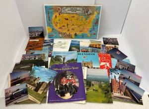 lot 235 image: Group Of Vintage Travel Pamplets