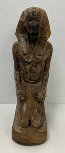 lot 243 image: Vintage Ceramic Keeling Seti ( Ramses II ) 14 x 6 34 x 4