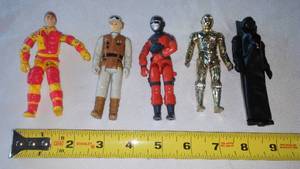 lot 51 image: Star Wars Figures C3PO, Darth Vader and More