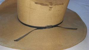 lot 83 image: Cowboy Hat, Beaver Hats, Straw