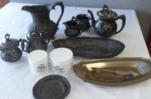 lot 87 image: Silver Service Sets & More