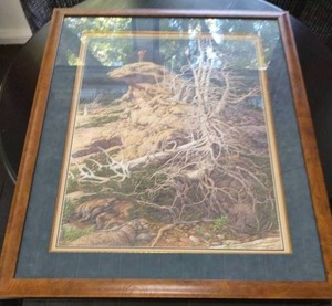 lot 25C image: Prayer For the Wild Things by Bev Doolittle. 