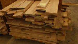 � In. Shorts, Mostly Red Oak