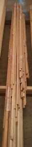 Maple Shelf Edge Profile. 38 x � in.
