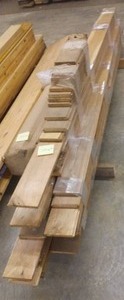 Butternut V-Groove Tongue and Grove Carsiding