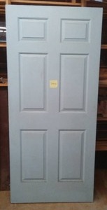 32 x 80 in. Light Blue Door