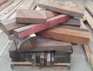 Douglas Fir Reclaim Mantel Drops in Various Sizes