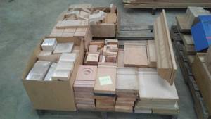 Large Lot of Completed Rosette and Plinth Blocks