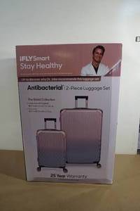 iFly Smart Antibacterial 2 Piece Luggage Set