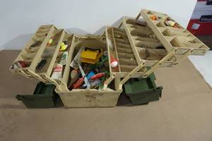 Plano Tackle Box with Tackle - Rapala, Spoons