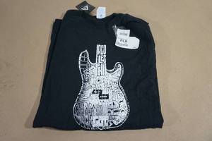 NEW Los Angeles Pop Art Bass Guitar T-Shirt - Mens XXL