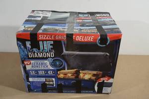 Blue Diamond Deluxe Electric Griddle - Broken Handle