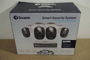 Swann 8 Channel Surveillance System with DVR - 3 Cameras