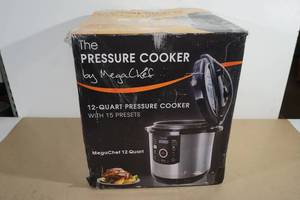 Mega Chef 12 Quart Pressure Cooker