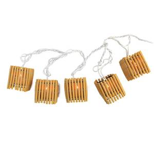 4 Sets of Tiki Bamboo Lanterns