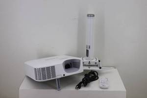 Casio XJ-F100W DLP HDMI Projector and Mounting Bracket