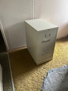 2 Drawer standard file cabinet