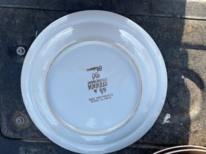 7 flowered print plates