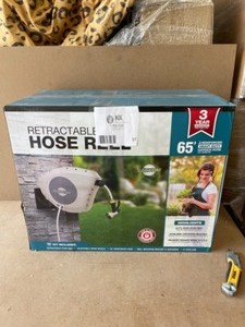 Sunneday 65 ft. 58 in. Retractable Garden Hose Reel