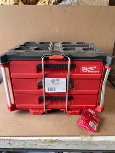 Milwaukee PACKOUT 22 in. Modular 3-Drawer Tool Box with Metal Reinforced Corners