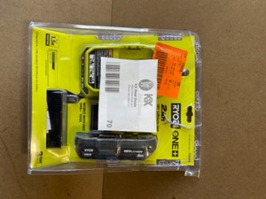 RYOBI ONE 18V Lithium-Ion 2.0 Ah Compact Battery and Charger Starter Kit