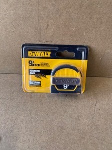 DEWALT 9 ft. x 12 in. Pocket Tape Measure with Magnetic Back