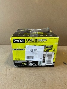RYOBI ONE HP 18V Brushless Cordless 12 in. DrillDriver and Impact Driver Kit w(2) 2.0 Ah Batteries, Charger, and Bag